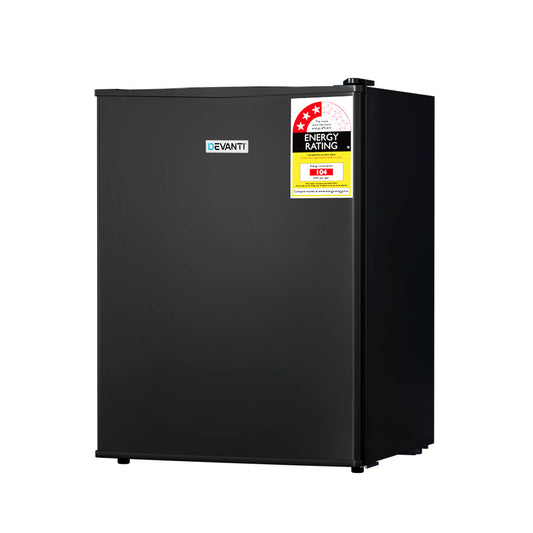 Devanti 70L Bar Fridge Black-0