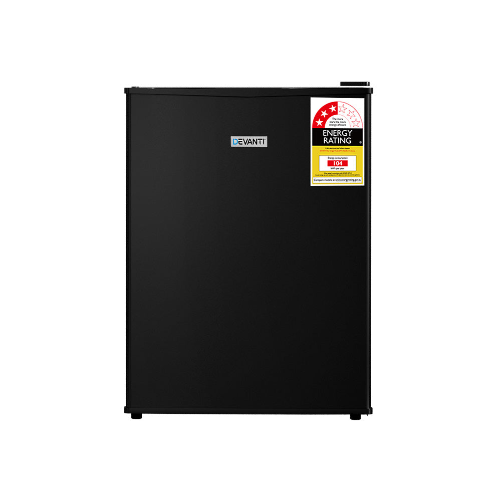 Devanti 70L Bar Fridge Black-2