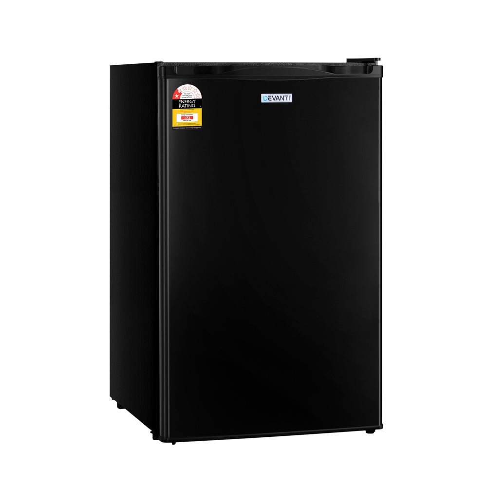 Devanti 110L Bar Fridge Black-2