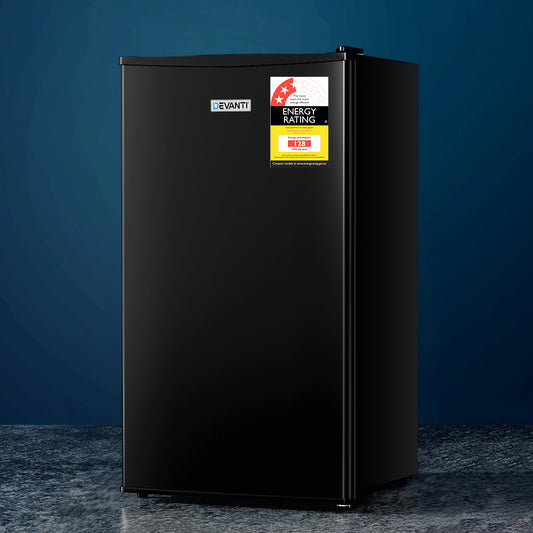 Devanti 95L Bar Fridge Black-0