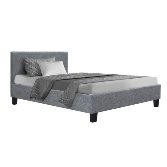 Artiss Bed Frame Single Size Grey NEO-0