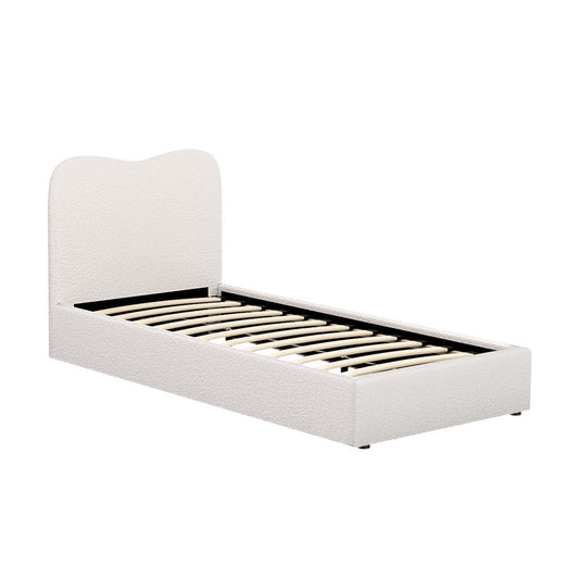 Artiss Bed Frame Single Size Boucle DARA-0