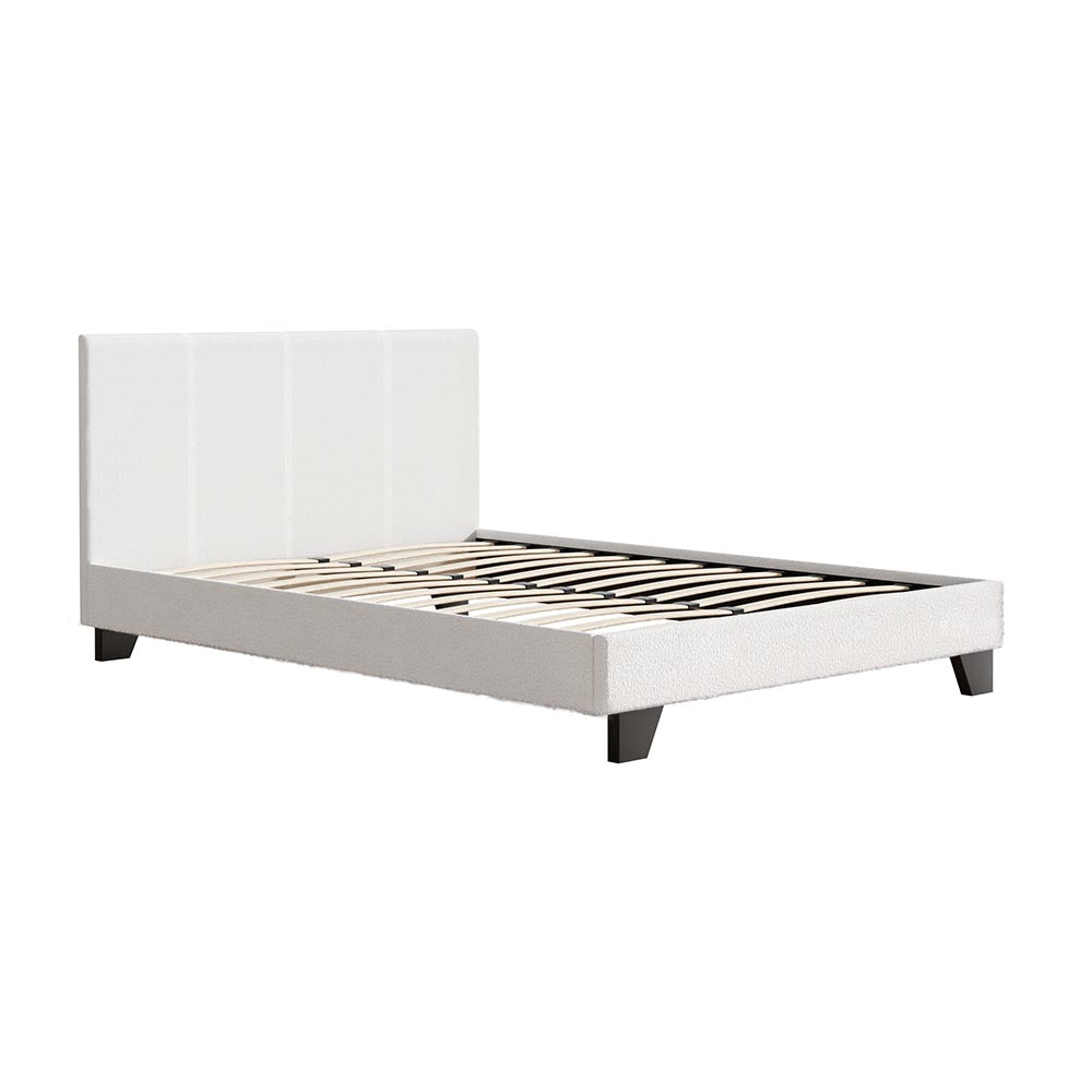 Artiss Bed Frame Double Size Boucle NEO-0