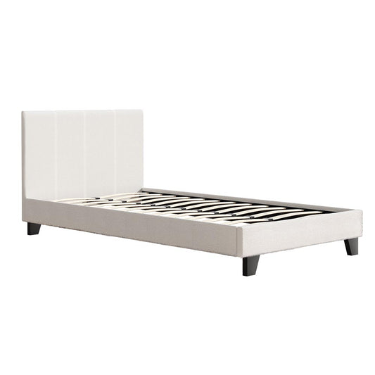 Artiss Bed Frame King Single Size Boucle NEO-0