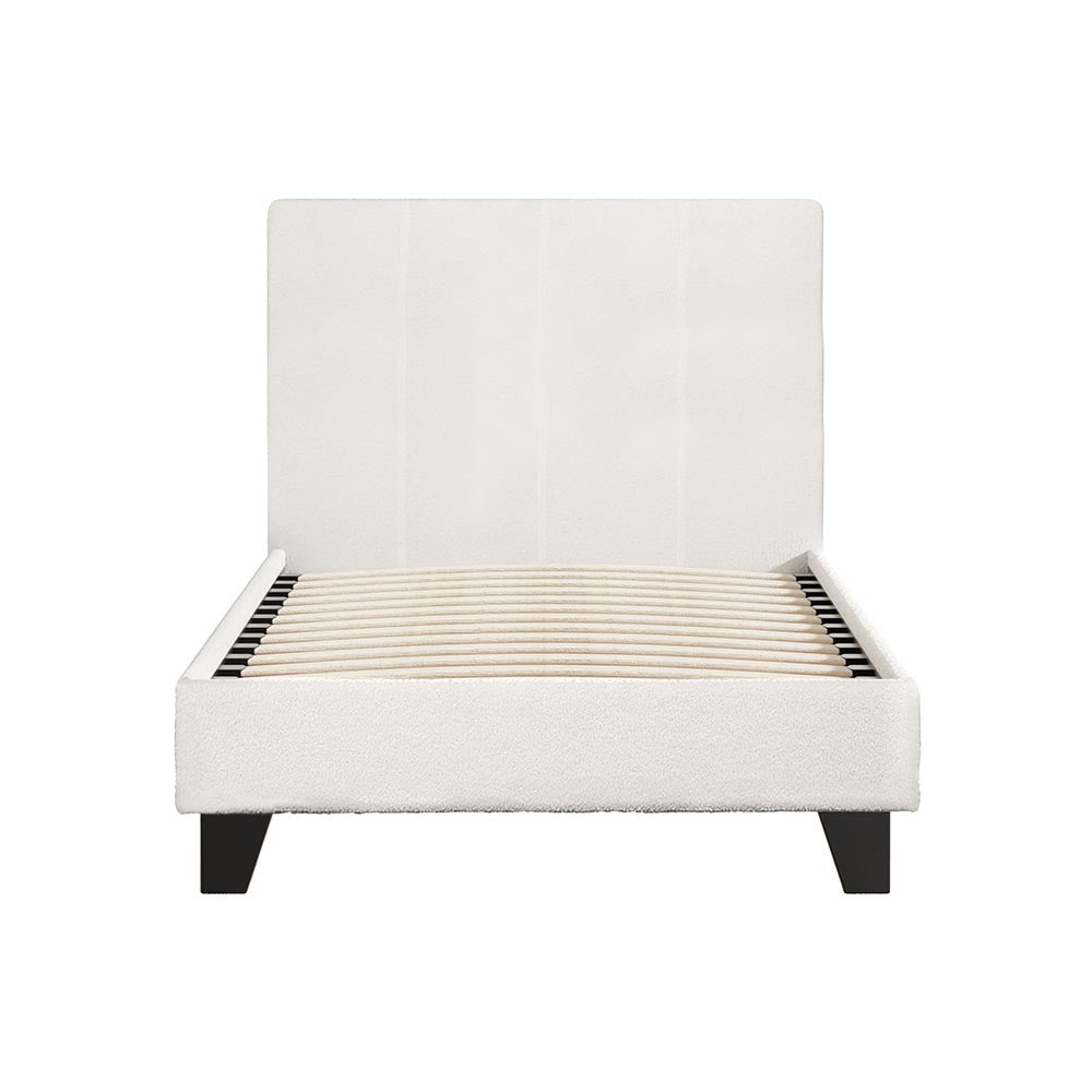 Artiss Bed Frame Single Size Boucle NEO-2