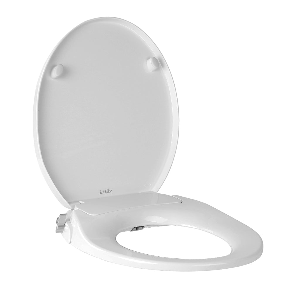 Cefito Non Electric Bidet Toilet Seat Cover Auto Water Spray Wash Knob Control-0