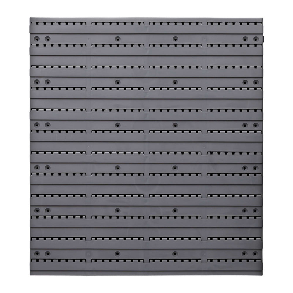 Giantz 48 Storage Bin Rack Wall Mounted Steel Board-2