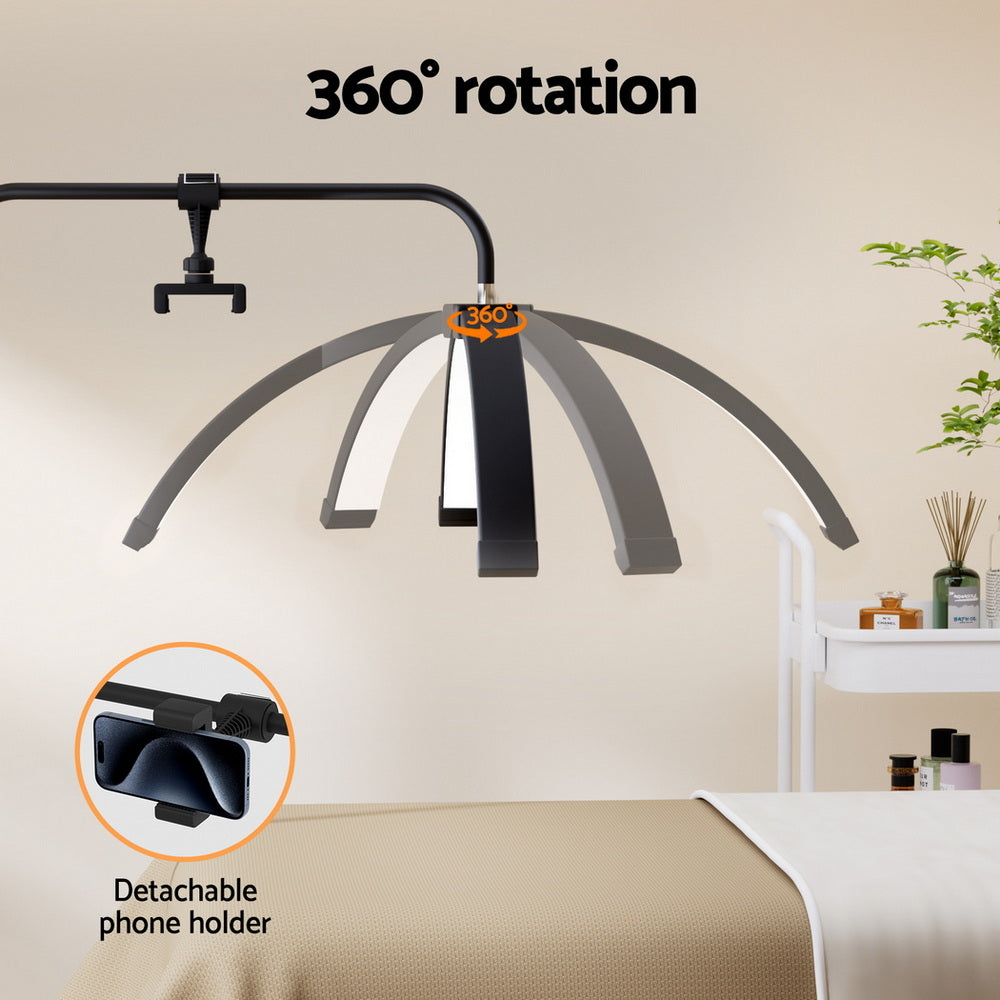 Embellir LED Beauty Light Half Moon Lamp Makeup Tattoo Eyelash Extensions Salon-3