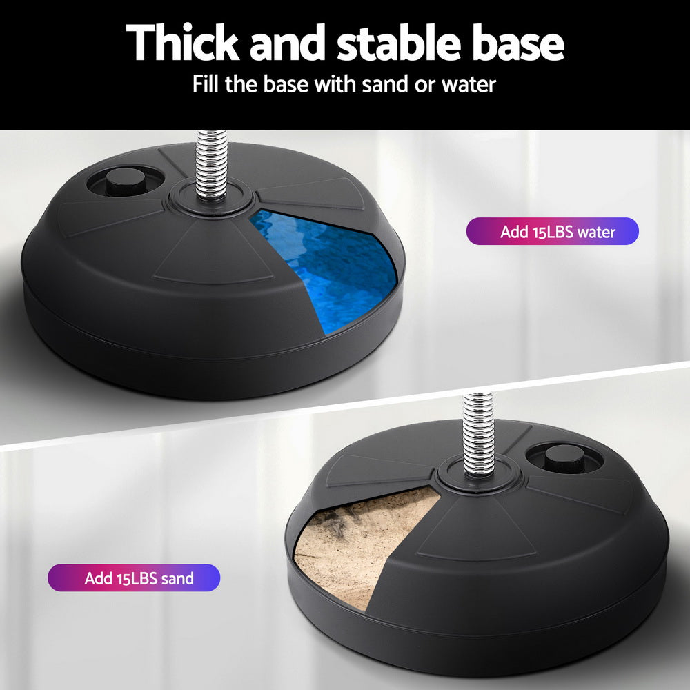 Everfit Adult Punching Bag Stand 150cm Adjustable Freestanding with Gloves and Pump-5