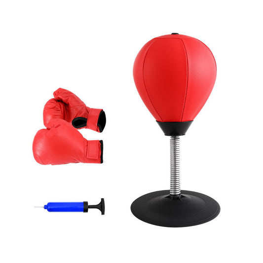 Everfit Desktop Punching Boxing Bag Stand Set with Pump Swivel Speed Balls-0