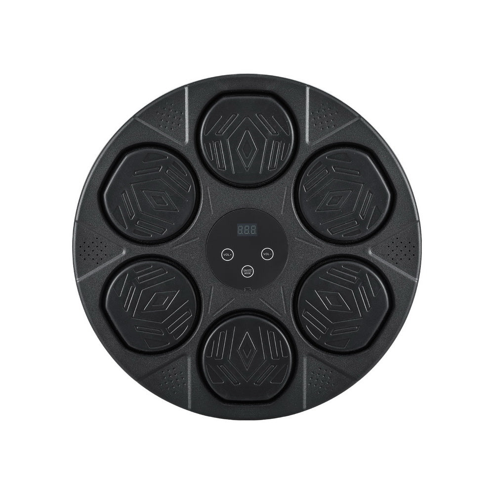 Everfit Music Boxing Machine Bluetooth Wall-Mounted Punch Target with LED Display & Gloves-2