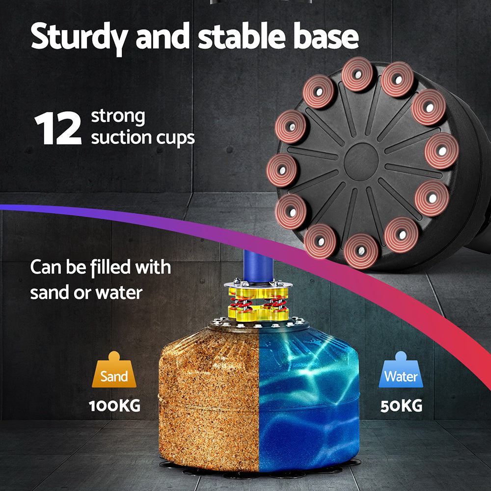 Everfit Boxing Punching Bag Stand 175CM Home Gym Training-4