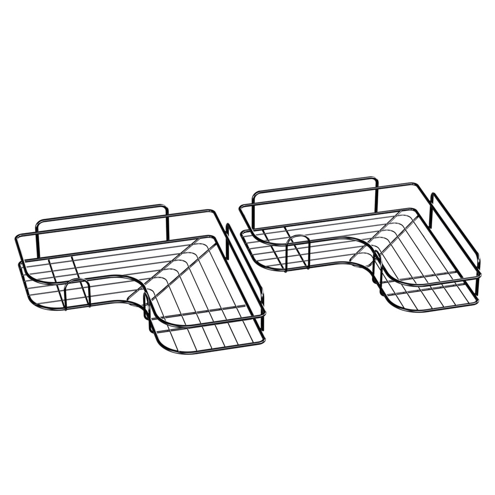 Cefito 2 Packs Bathroom Shelf Corner Storage Rack-3