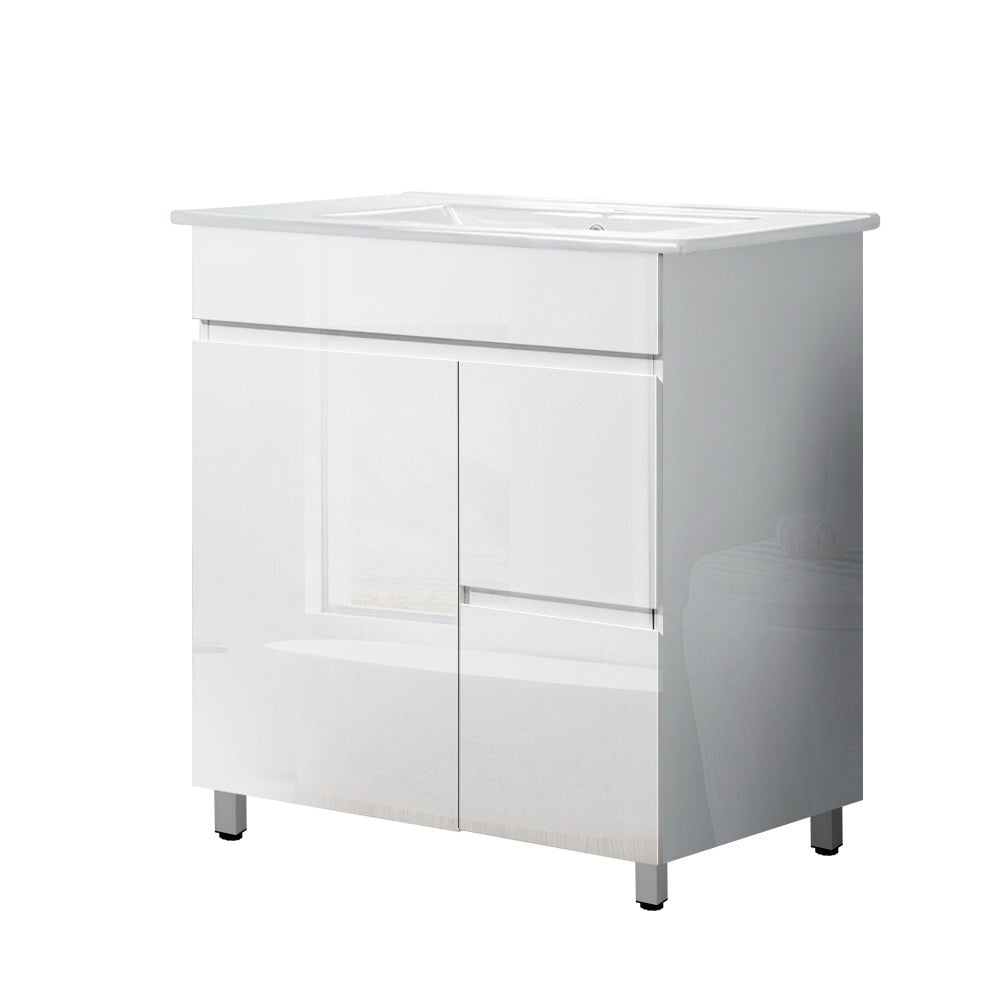 Cefito Vanity Unit 765mm Freestanding Basin Cabinet-0