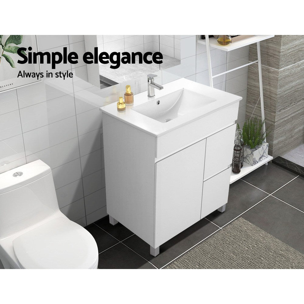 Cefito Vanity Unit 765mm Freestanding Basin Cabinet-5