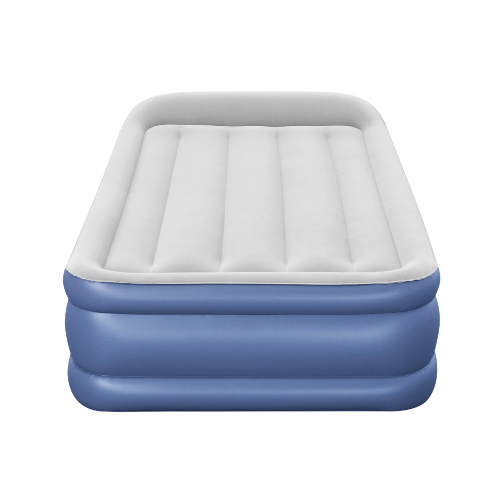 Bestway Air Mattress Inflatable Bed 46cm Airbed Single Blue-2