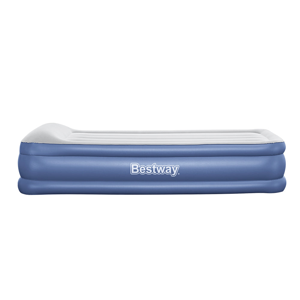 Bestway Air Mattress Inflatable Bed 46cm Airbed Single Blue-3