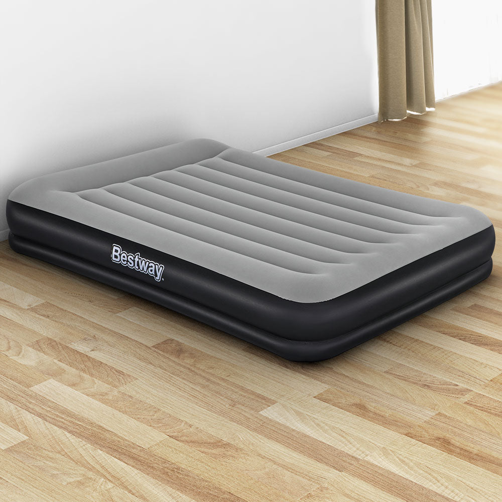 Bestway Air Bed Beds Mattress Premium Inflatable Built-in Pump Queen Size-7