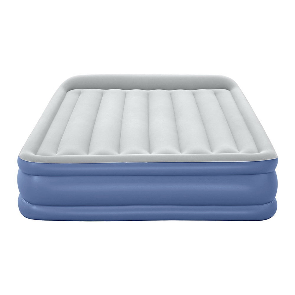 Bestway Air Mattress Queen Inflatable Bed 46cm Airbed Blue-2