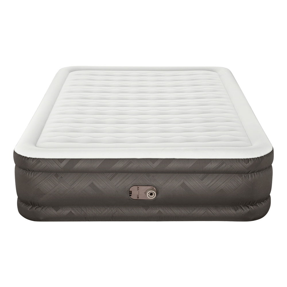 Bestway Air Mattress Queen Inflatable Bed 46cm Airbed Grey-2