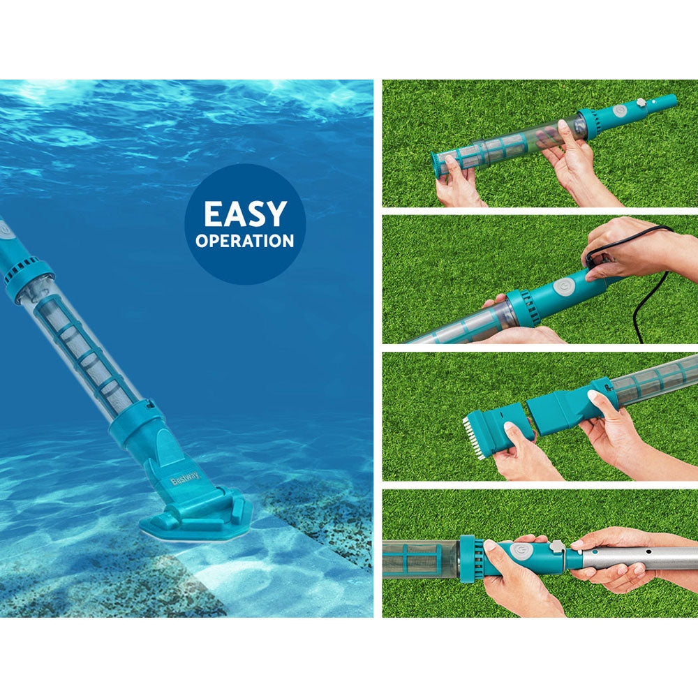 Bestway Pool Cleaner Vacuum Cordless Swimming Pools Cleaning Kit AquaSurge-3