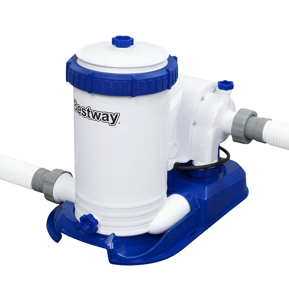 Bestway Pool Pump Cartridge Filter 2500GPH 9463L/H Flowclear Filters Cleaner-0