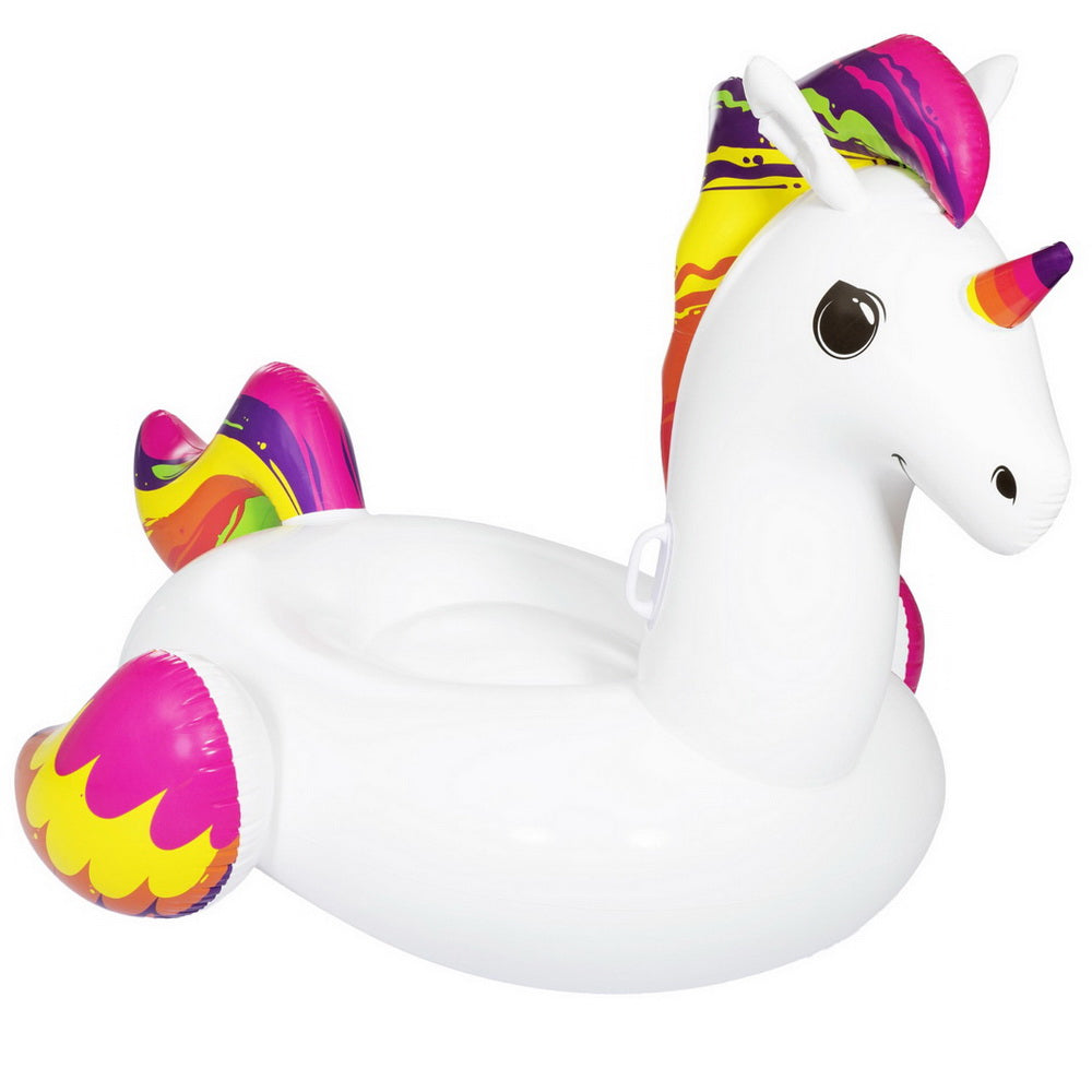 Bestway Unicorn Float Rider Inflatable Ride On Floating Pool Lounger 224x156CM-0