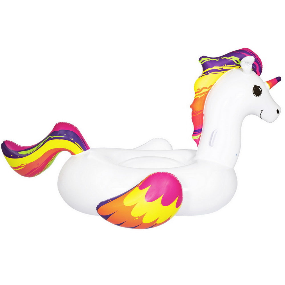 Bestway Unicorn Float Rider Inflatable Ride On Floating Pool Lounger 224x156CM-2