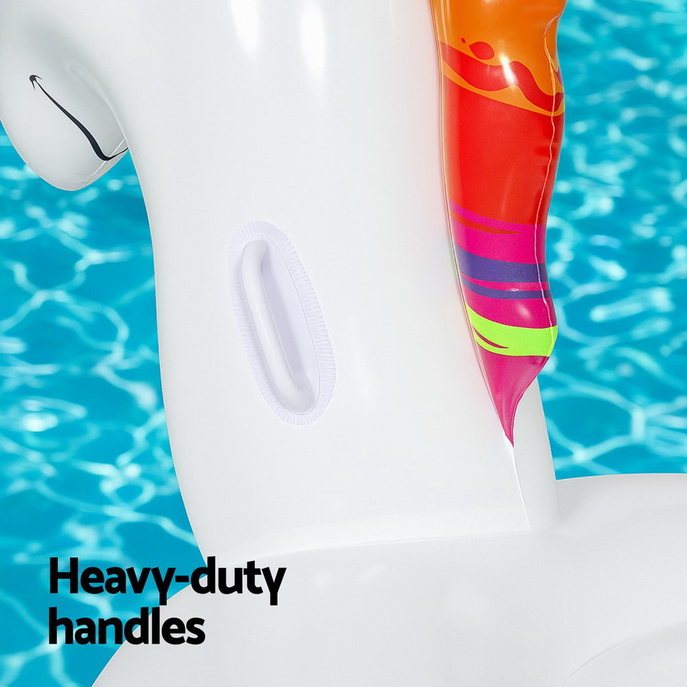 Bestway Unicorn Float Rider Inflatable Ride On Floating Pool Lounger 224x156CM-4