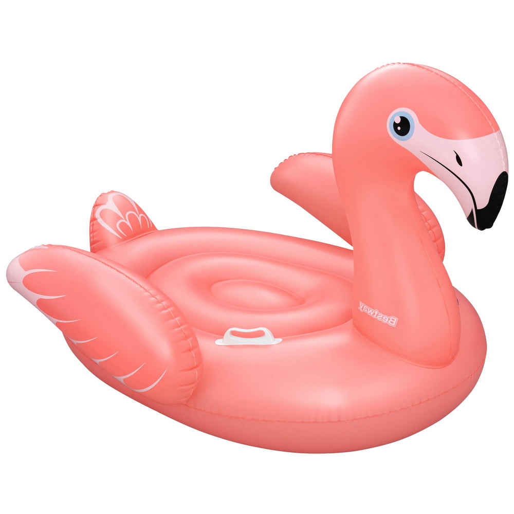 Bestway Flamingo Float Rider Inflatable Ride On Floating Pool Lounger 148x127CM-0