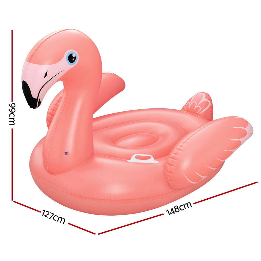 Bestway Flamingo Float Rider Inflatable Ride On Floating Pool Lounger 148x127CM-1