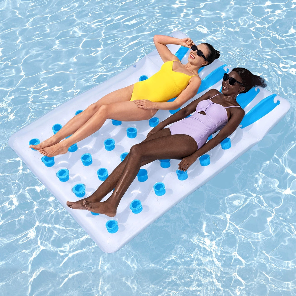 Bestway Float Floating Seat Pool Lounger Inflatable Lounge Chair Seat Pillow Bed-6