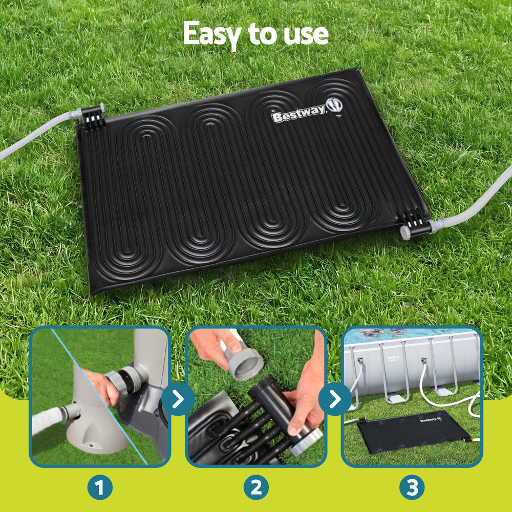 Bestway Solar Pool Heater Pad 110x171cm Boost Swimming Pool 3-5°C Warmer-4