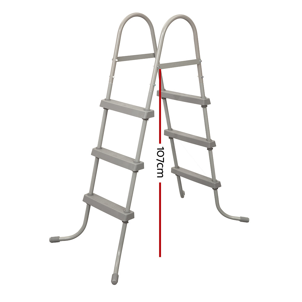 Bestway Above Ground Pool Ladder with Removable Steps-1