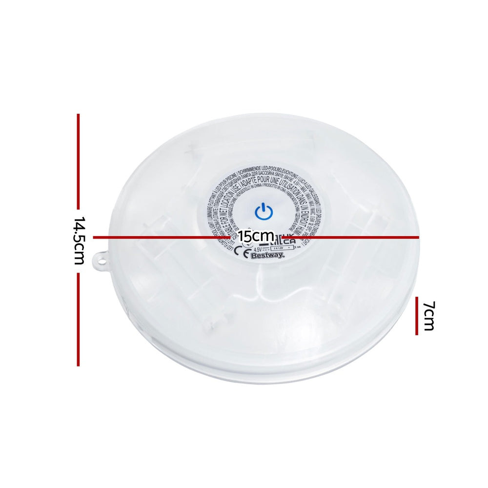 Bestway Pool Float Lamp LED Lights 7 Modes Multi Color Lamps For Pools-1