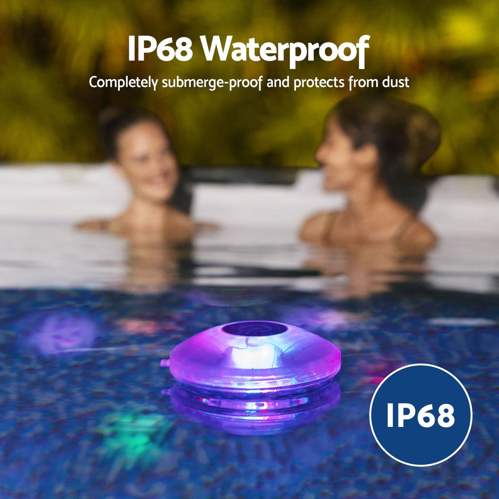 Bestway Pool Float Lamp LED Lights 7 Modes Multi Color Lamps For Pools-4