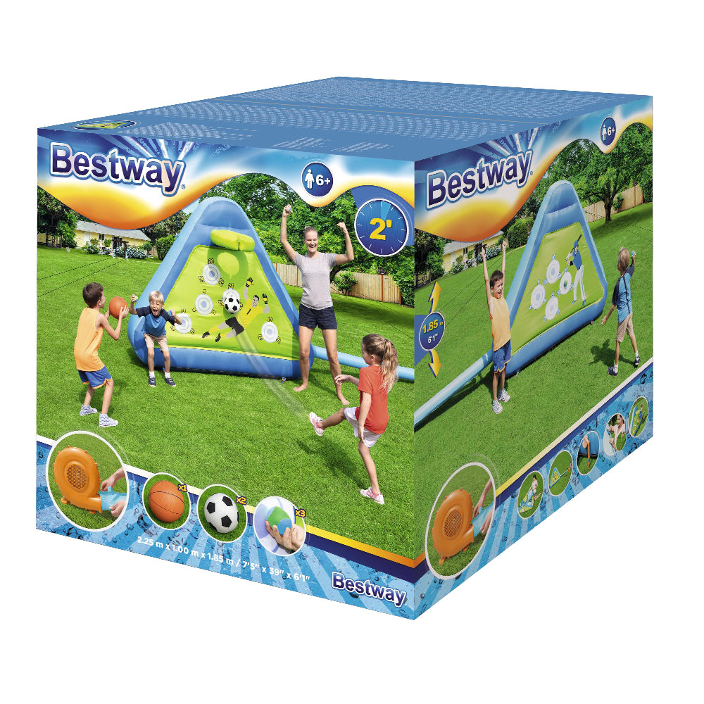 Bestway Kids Inflatable Soccer basketball Outdoor Inflated Play Board Sport-3