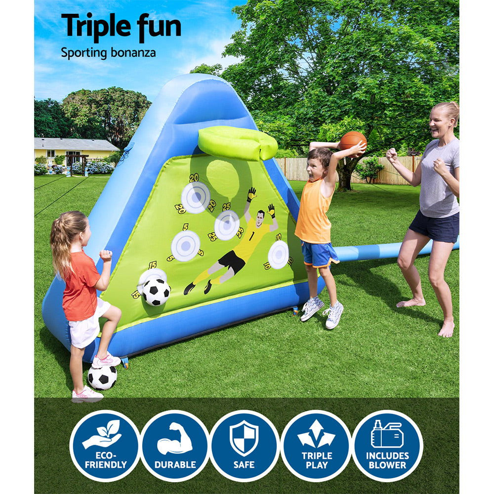 Bestway Kids Inflatable Soccer basketball Outdoor Inflated Play Board Sport-4