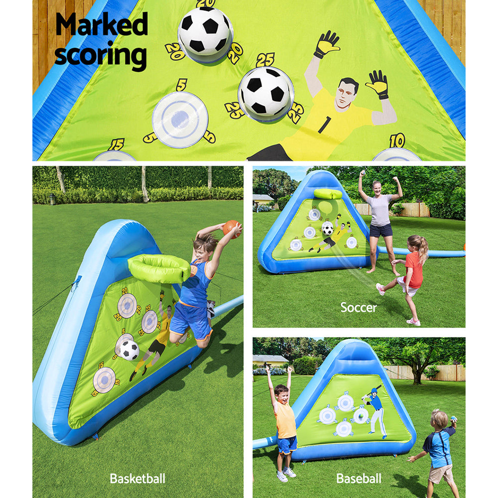 Bestway Kids Inflatable Soccer basketball Outdoor Inflated Play Board Sport-5