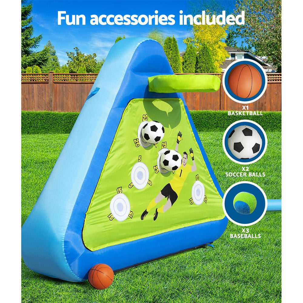 Bestway Kids Inflatable Soccer basketball Outdoor Inflated Play Board Sport-6