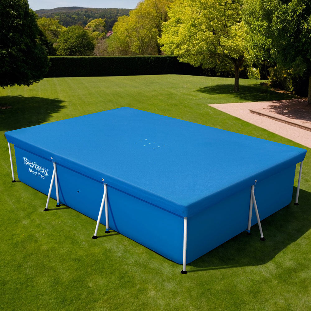 Bestway Pool Cover 58106 Fits 3x2.01m Above Ground Swimming Pool PE Blanket-0