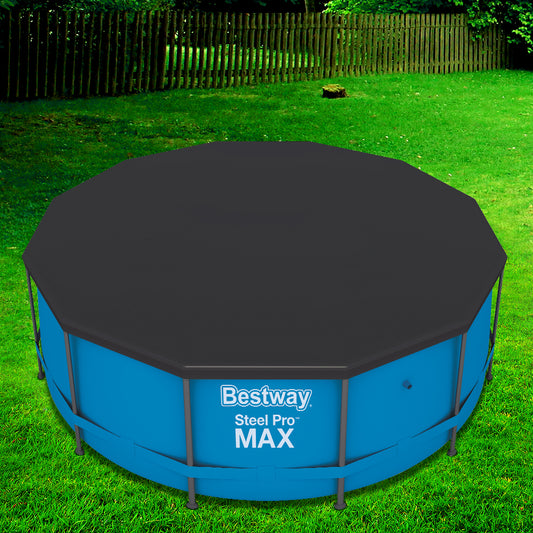 Bestway Pool Cover Fits 3.66m/12ft Round Swimming Pool PVC Blanket 3.7m-0
