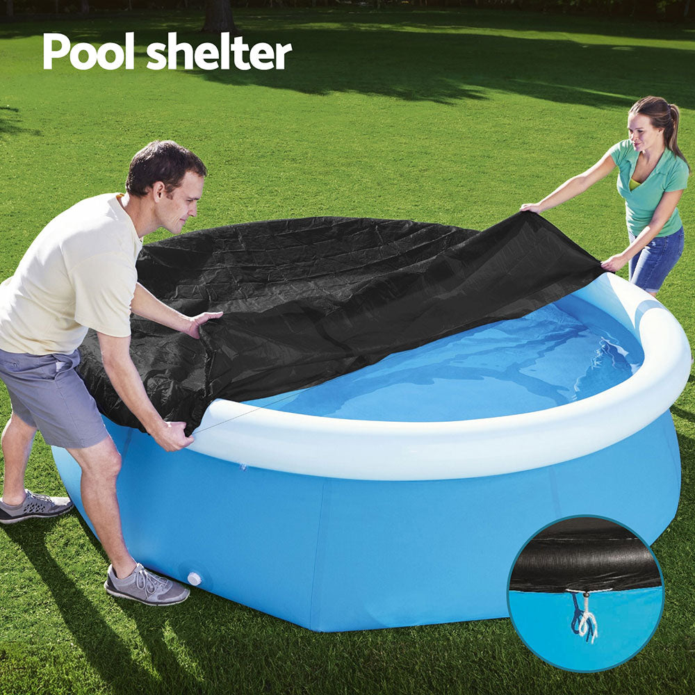 Bestway Pool Cover Fits 2.44m Above Ground Swimming Pool PVC Blanket-3