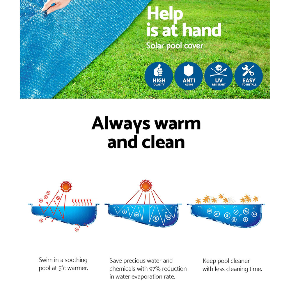 Bestway Pool Cover Fits 3.05m/10ft Round Swimming Pool PVC Blanket 2.89m-4