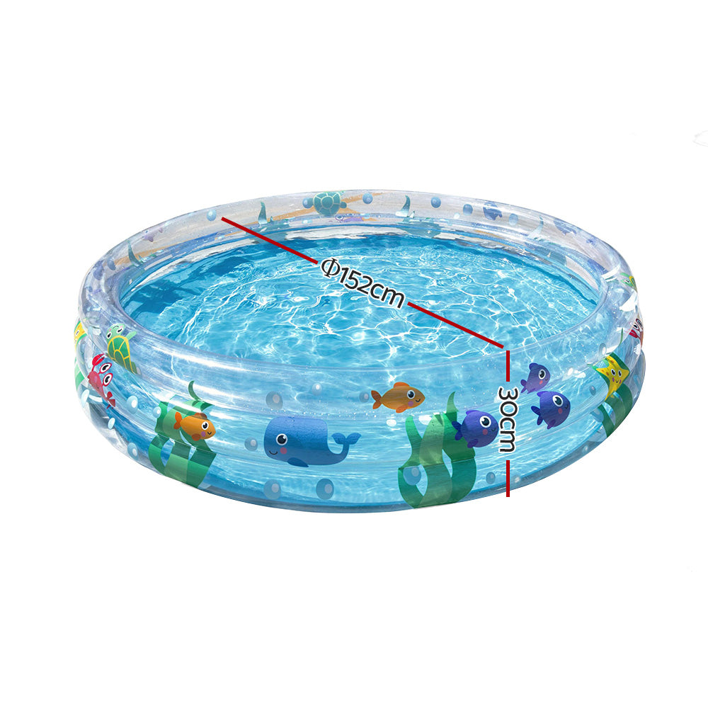 Bestway Swimming Pool Above Ground Play Kids Pools Inflatable Round Family Pool-1