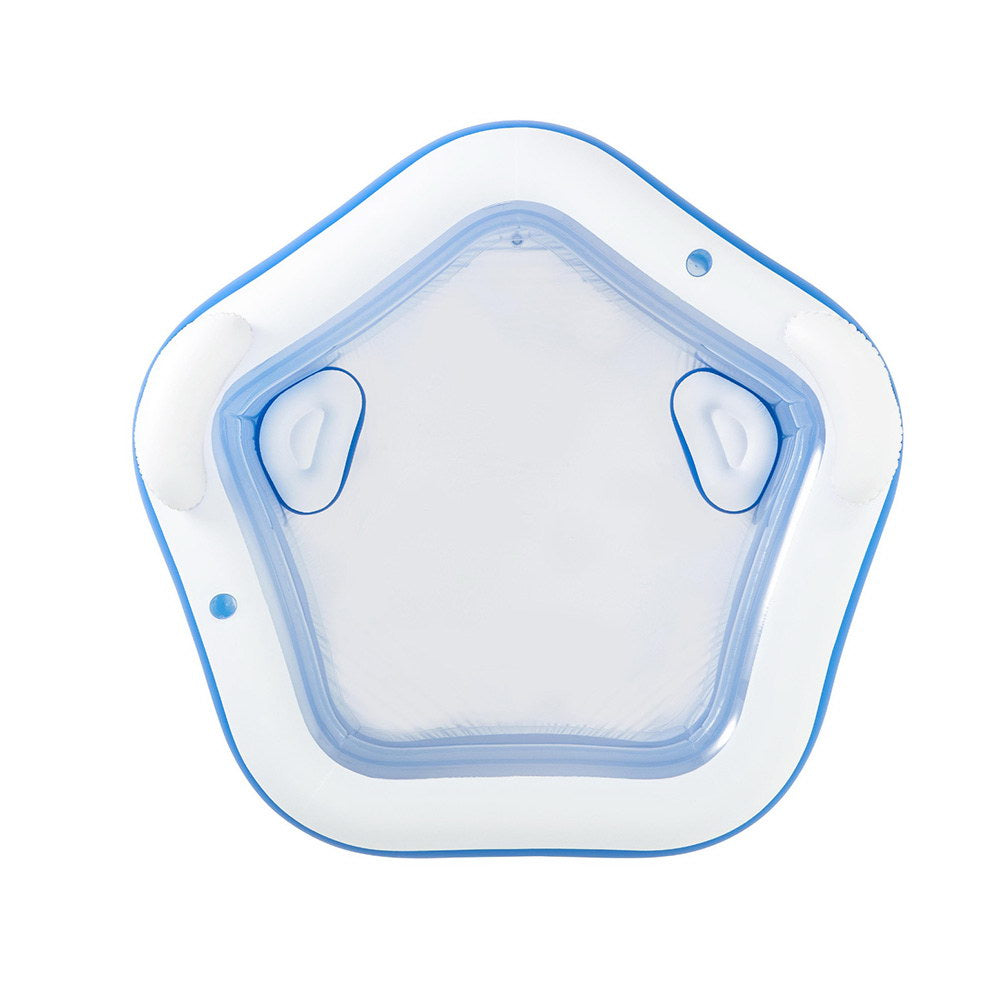 Bestway Kids Inflatable Pool Above Ground Pools Seat Cushions Cup Holder 213x206cm-2