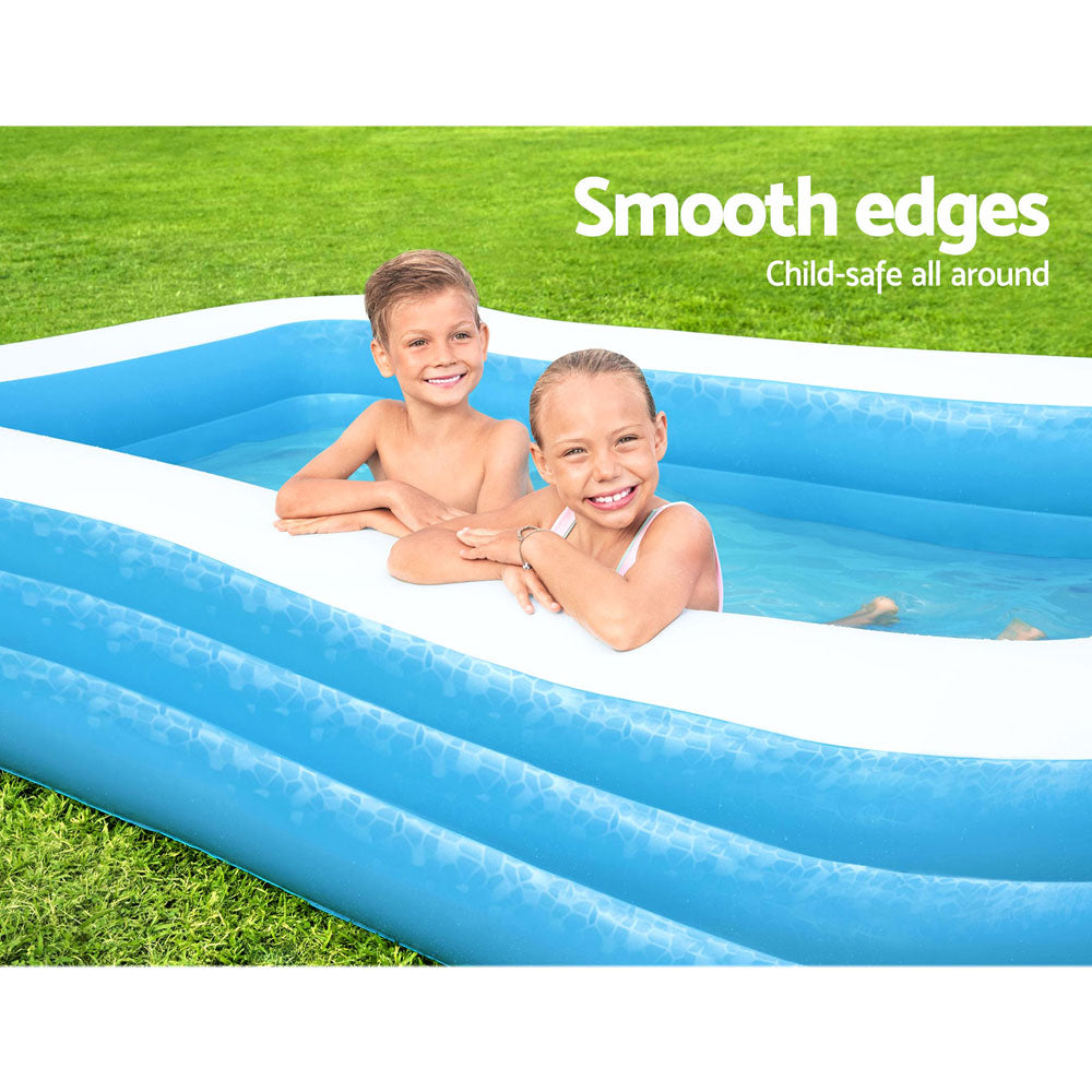Bestway Kids Pool 305x183x56cm Inflatable Above Ground Swimming Pools 1161L-5