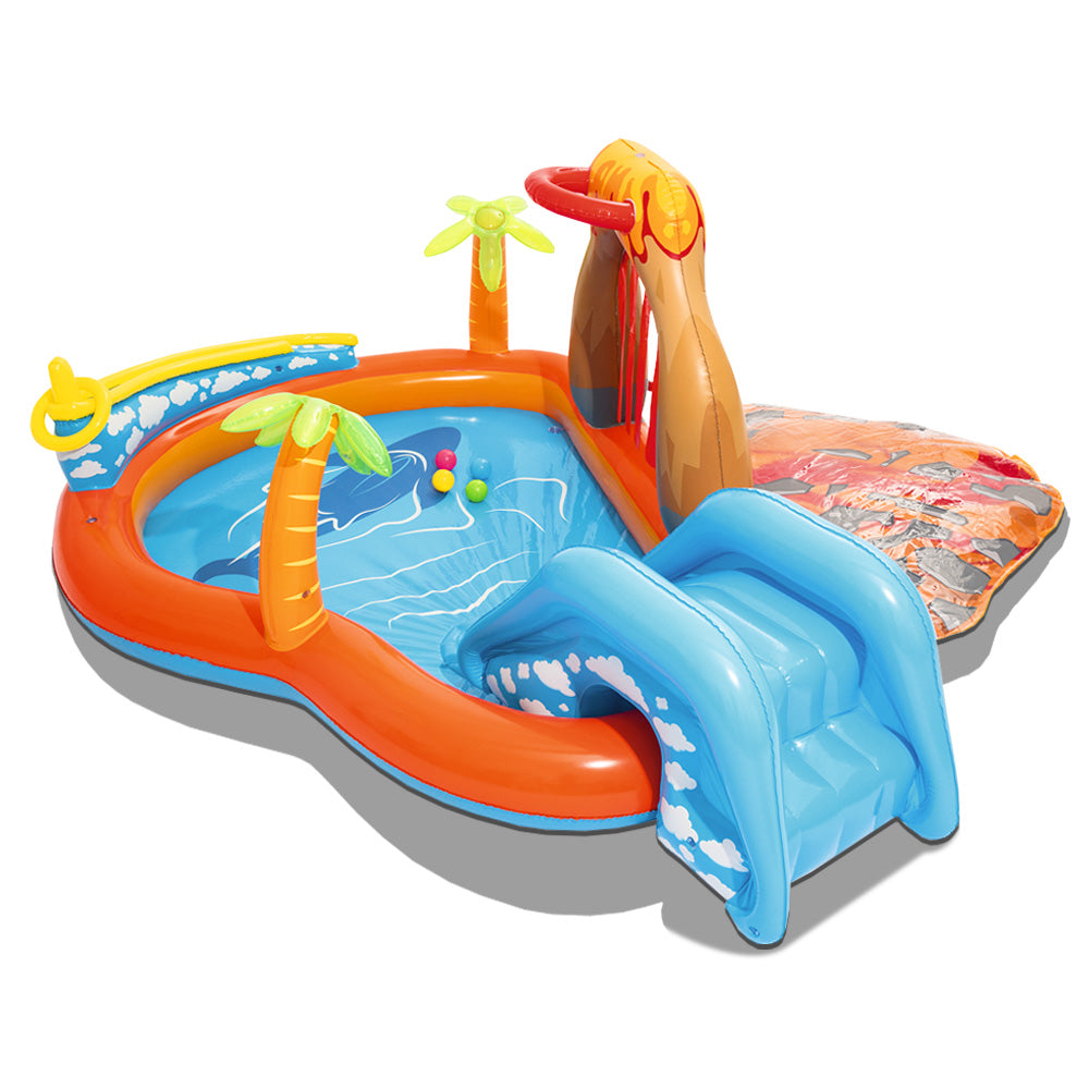 Bestway Kids Pool 265x265x104cm Inflatable Above Ground Swimming Play Pools 208L-0