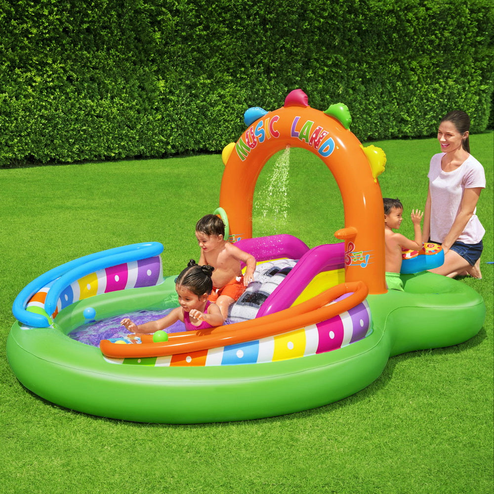 Bestway Kids Pool 295x190x137cm Inflatable Above Ground Swimming Play Pools 349L-7