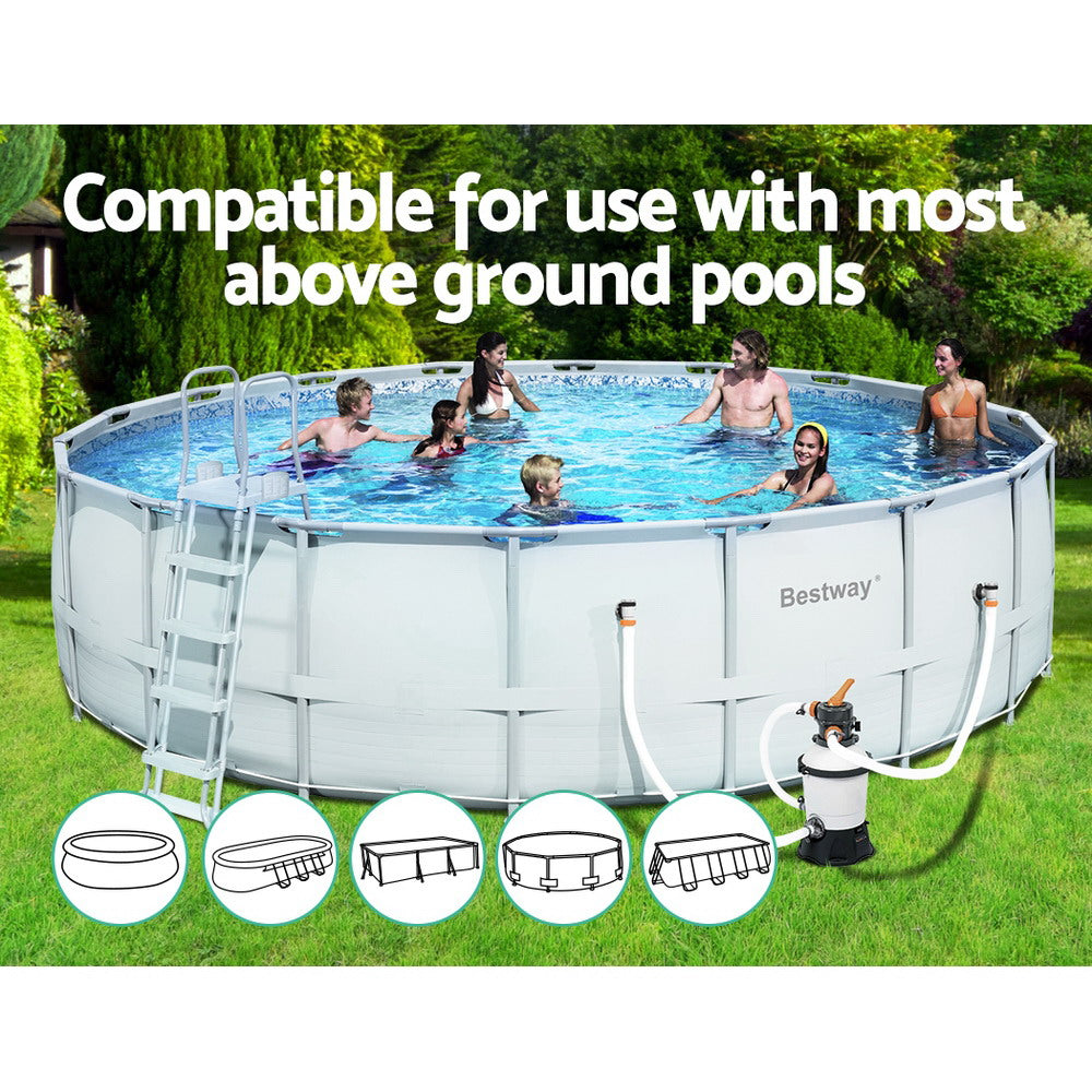 Bestway Pool Pump Sand Filter 800GPH 3028L/H Pools Flowclear Filters-6